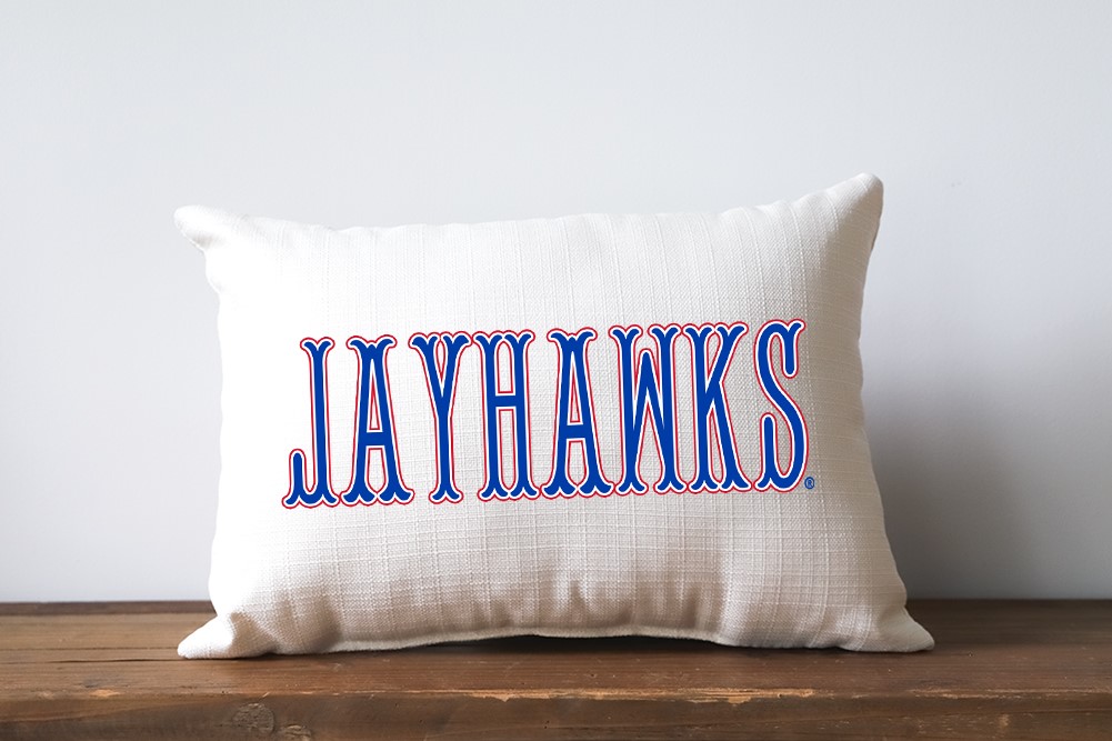 Kansas Jayhawks Traditional Pillow KU0015