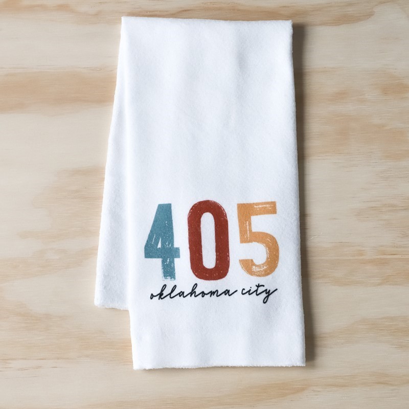 Poster Area Code Tea Towel STE0142TT